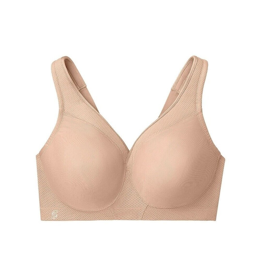 Glamorise 46F Full Figure MagicLift Seamless Sports Wirefree Bra 1006 NWOT - Picture 2 of 9